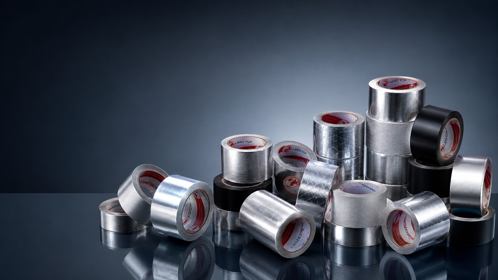 LEAD TOP aluminum foil tape product range